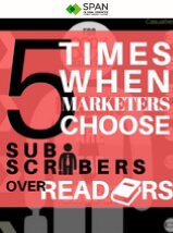 When Marketers Choose Subscribers