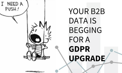 B2B Data GDPR Upgrade