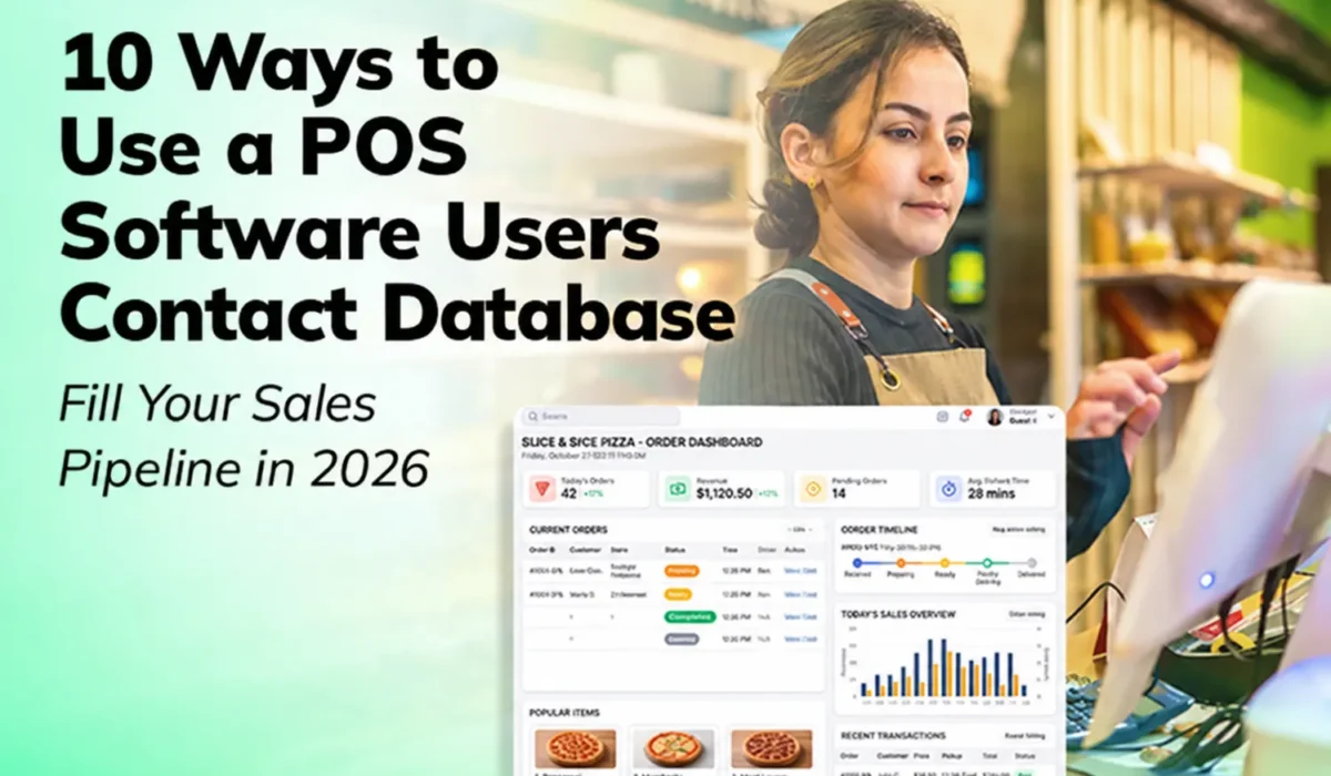 10 Ways to Use a POS Software Users Contact Database to Fill Your Sales Pipeline in 2026