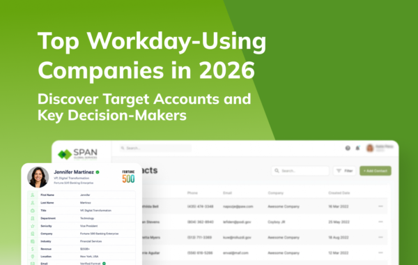 Top 10 Companies Using Workday in 2026: How to Identify and Reach Key Decision-Makers
